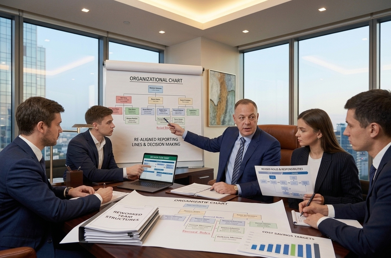 Organizational restructuring